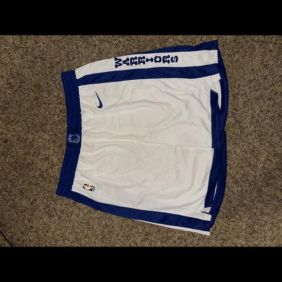 Nike Men's NBA Golden State Warriors Swingman Shorts